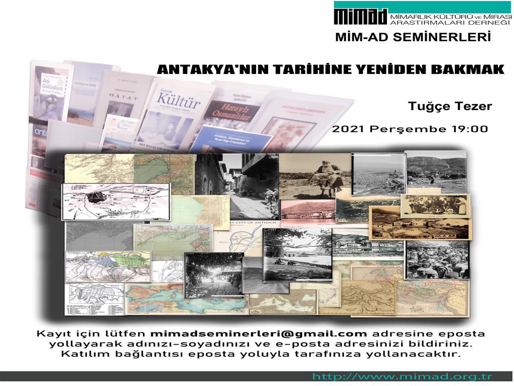 MİM-AD SEMİNERİ : 22 Nisan 2021 19:00 – Tuğçe Tezer